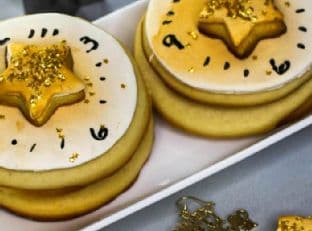 New Years Eve Countdown Cookies