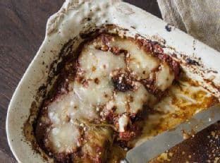 (Lighter) Classic Eggplant Parmigiana