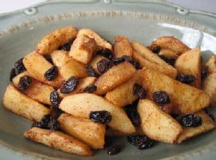 Baked Cinnamon Apple Slice Snack