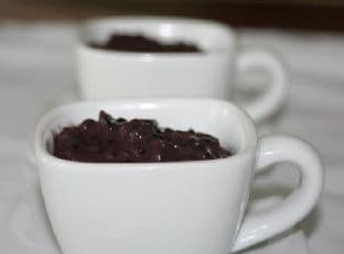 Cardamon Infused Black Rice Pudding with Coconut Milk