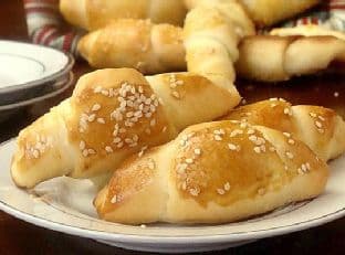 Croissants With Sesame Seeds (Kifli)