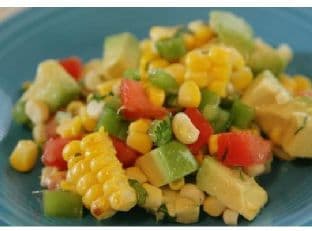 Grilled Corn Side Salad