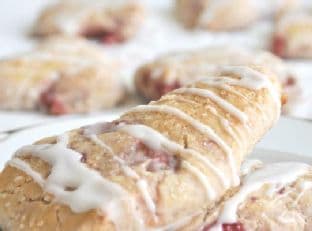 Strawberries and Cream Scones