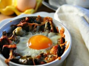 Sweet Potato Hashbrown Breakfast Bake