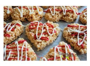 Valentines Day Crispy Treats