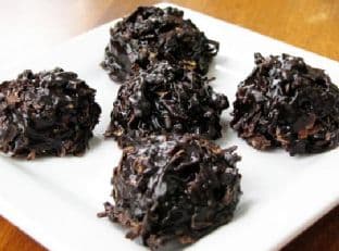 Xocai Oatmeal Dark Chocolate No-Bake Cookies