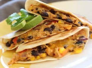 Cheesy Cowboy Quesadillas