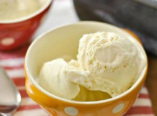 Easy 3 Ingredient Freezer Ice Cream