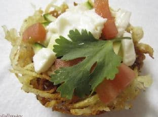 Baked Potato Nests