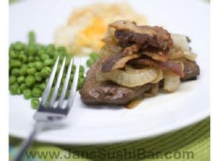 Beef Liver With Onions and Bacon