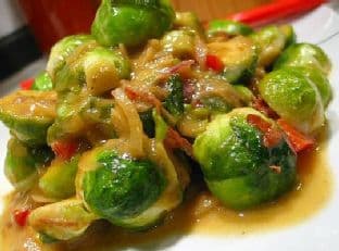 Brussels Sprout With Mustard And Honey