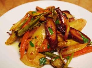 Honey-Glazed Citrus-Roasted Carrots
