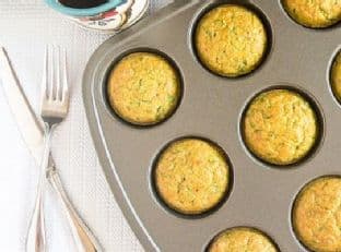 Spinach Almond Amaranth Breakfast Muffins