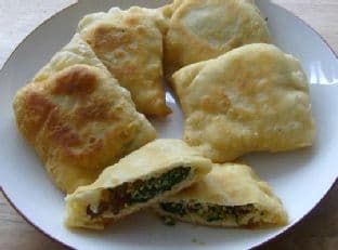 Spinach, Sultana and Bulgur Wheat Borek's